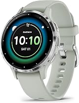 Garmin Venu 3S 41mm GPS AMOLED Health Fitness Smartwatch Sage Grey