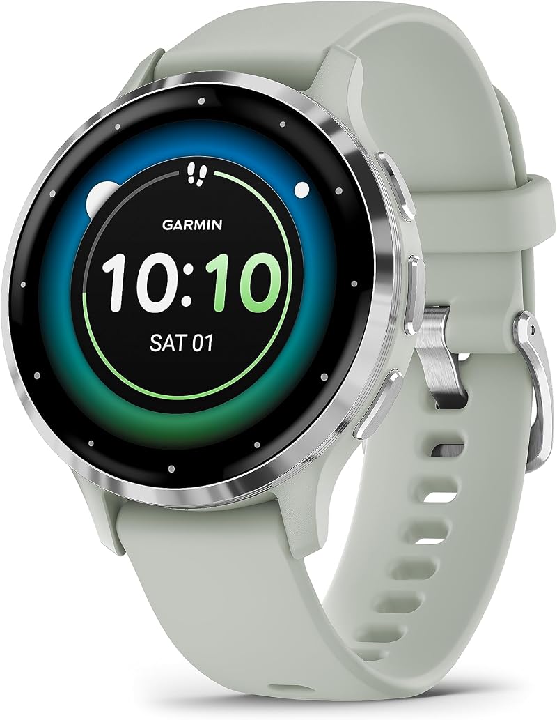 Garmin Venu 3S 41mm GPS AMOLED Health Fitness Smartwatch Sage Grey