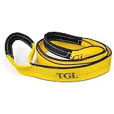 TGL Tree Saver Strap, Tow Strap Heavy Duty, Winch Pull Strap, Tree Straps | Tree saver strap, tree saver winch strap, winch pull strap, heavy duty short tow strap, snatch block strap