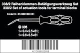 Wera 338/2 Actuation Tool Set for Spring Cage Terminal Blocks 2 Pieces view 2