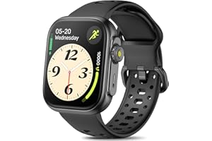 VPSTAY Smart Watch GPS Alexa Built-in 1.85" Smartwatch for Men Women (Answer/Make Call), 24/7 Heart Rate Sleep Spo2 Monitor, Pedometer, 3 ATM Waterproof Sport Watch for Android iOS