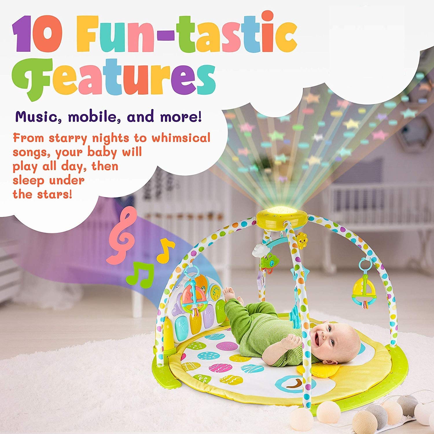 baby light up play mat