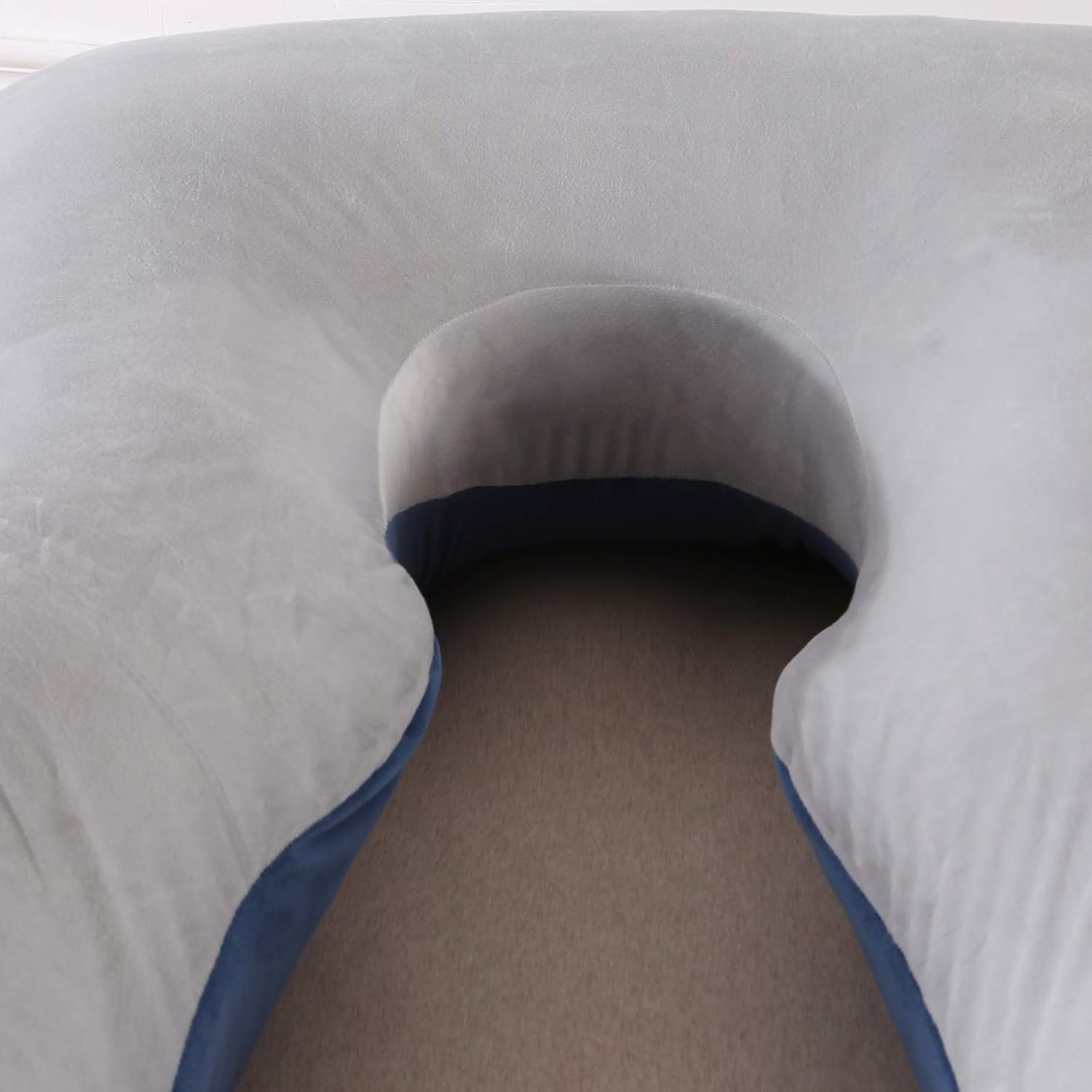 Amagoing 57 inches Pregnancy Pillow, U Shaped Maternity Full Body Pillow for Women with Hip, Leg, Back Pain, Washable Jersey Cover Included: Home & Kitchen