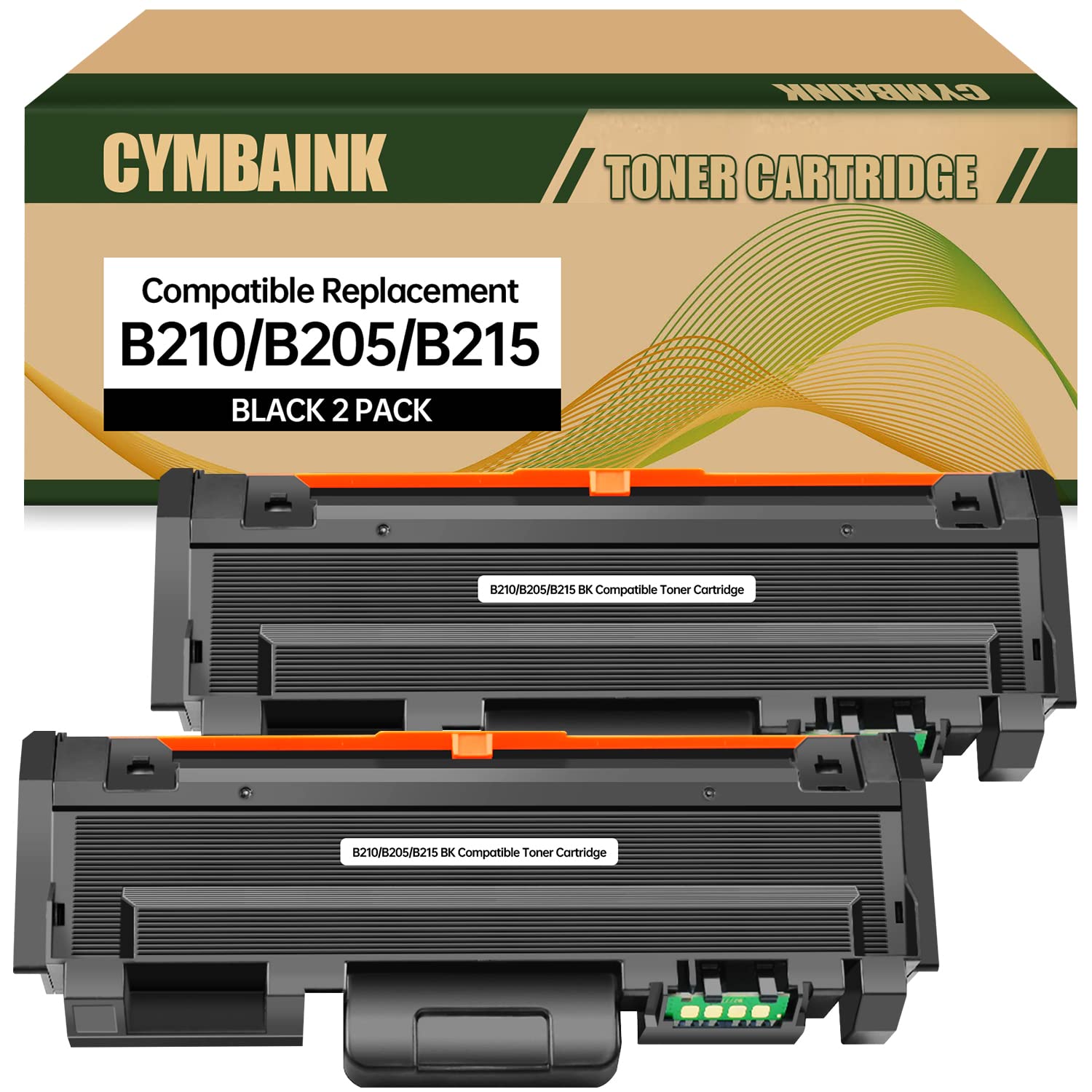 B210 B205 B215 Toner Compatible for Xerox 106R04347 106R04346 Toner Cartridge for Xerox B210 B205 B215 B205MFP B205NI B210DNI B215MFP B215DNI (Black, 1-Pack) — image 1