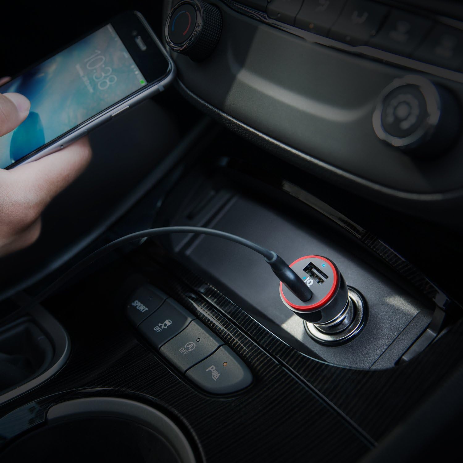 Anker 24W Dual USB Car Charger, PowerDrive 2 for iPhone X / 8/7 / 6s / Plus, iPad Pro/Air 2 / Mini, Note 5/4, LG, Nexus, HTC, and More