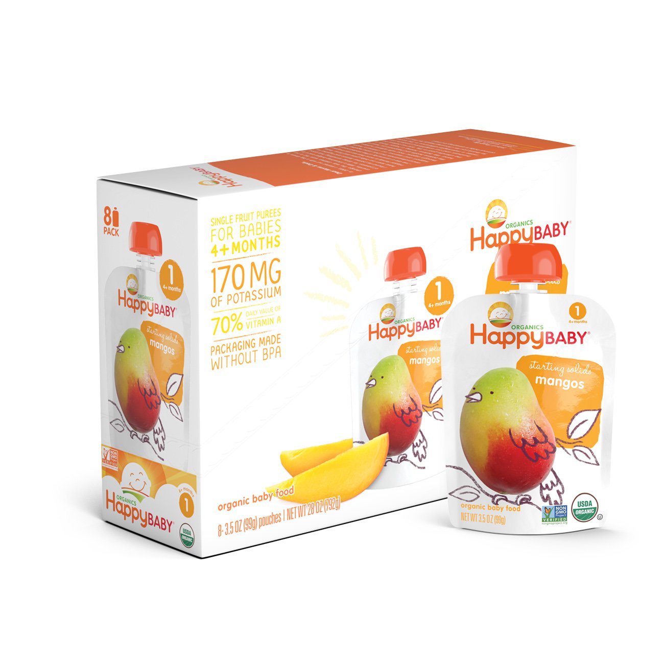 happy baby organic baby food stage 1