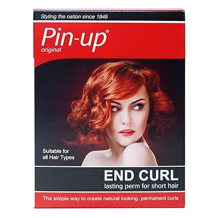 Pin Up End Curl Perm For Short Hair