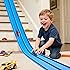 INKZOO Flex Tracks 15 Ft Starter Set Flexible Race Track for Kids 3+, Flexible Car Track Race Car Ramp Track Compatible with 