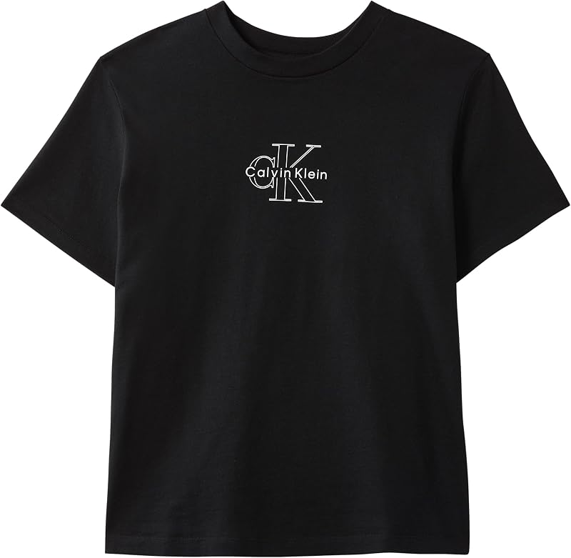 Maglietta da Donna SS Classic Seasonal Monologo Tee LV047G831G Graphic Tees, Nero (Nero), S — foto 4 di 5