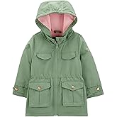 OshKosh B'gosh Girls Fleece-Lined Midweight Hooded Jacket