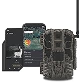 Stealth Cam Spectre 4K Pro Dual-Core Cellular Trail Camera | 56MP Photos, 32GB Memory, Ultra HD Video w/Audio, Image Sensors, AI Detection w/Rack Alert, PIR Zone Control