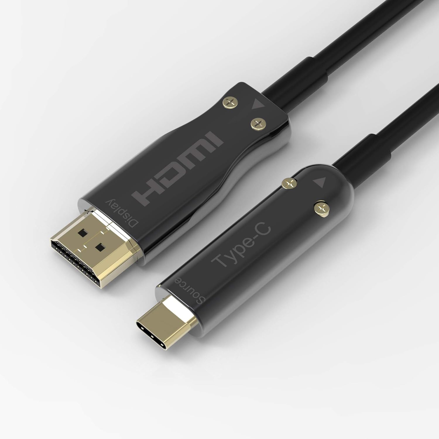 Pacroban Fiber Optic USBC to HDMI Adapter Cable 4K 60Hz
