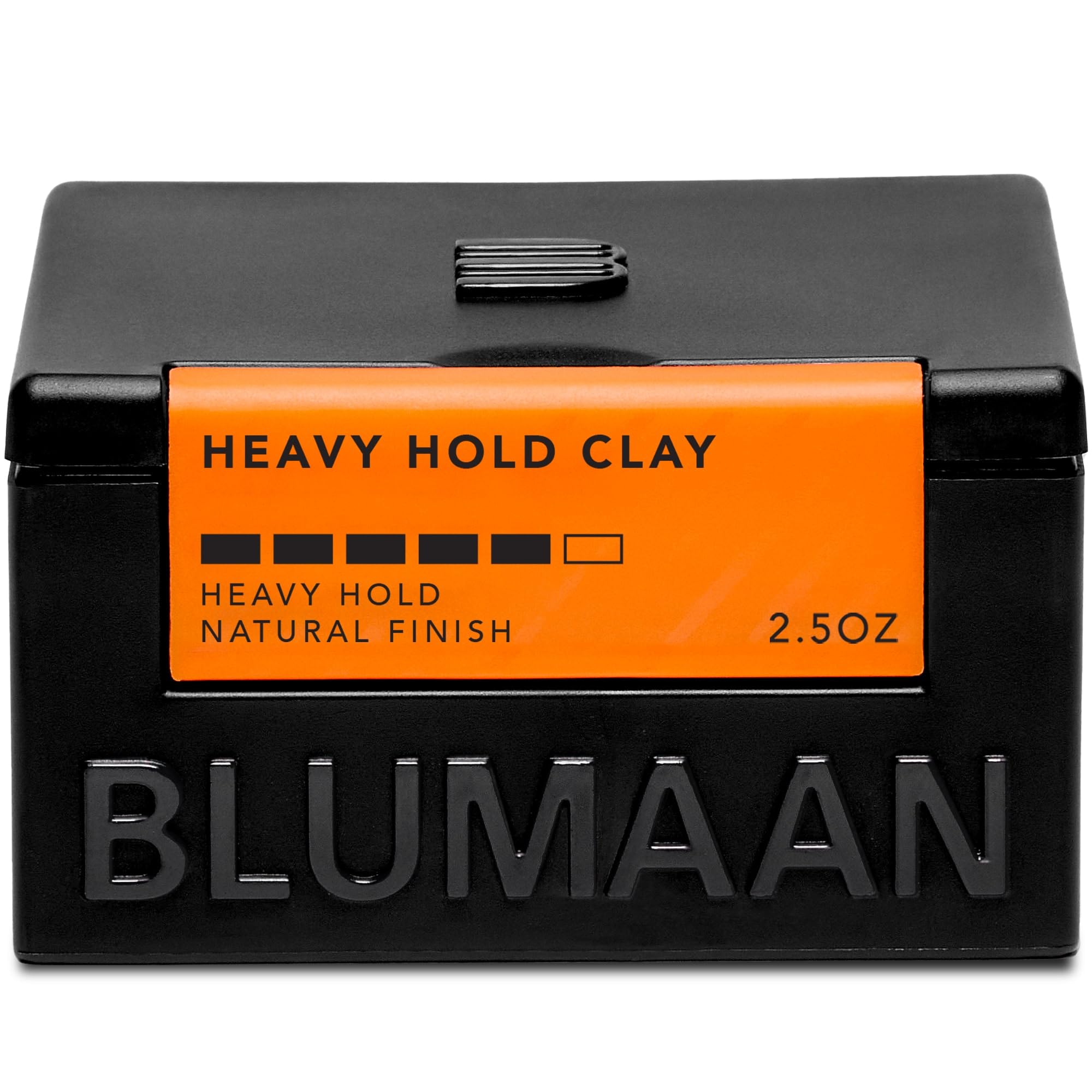BLUMAAN Heavy Hold Clay - Men's Extra Strong Hold Hair Clay Creates Texture and Volume (2.5 oz) - Natural Matte Finish with Organic Oils - Controls Coarse,Thick, Unruly Hair (2025 Version) — image 1