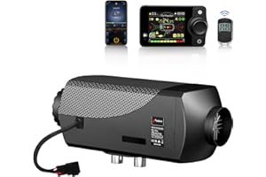 HCALORY Diesel Heater 8KW,12V 24V Portable Diesel Air Heater with Bluetooth Control and LCD Screen,Parking Bunk Heater with 10L Fuel Tank for Car Trucks Boat RV Trailer Camper