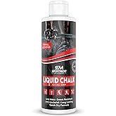 SPORTMEDIQ Pro Grade Liquid Chalk &ndash; Mess Free Professional Hand Grip for Gym, Weightlifting, Rock Climbing, Gymnastics, Rock Climbing - Dries in Seconds - 8.5 Oz