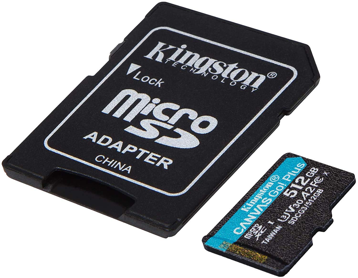 Kingston GO! Plus Works for Oppo R15 Pro 512GB MicroSDXC Canvas Card Verified by SanFlash. (170MBs W