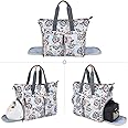 Teamoy Breast Pump Bag Compatible with Spectra S1,S2 and Cooler Bag, Breast Pump Tote Bag with Laptop Sleeve (Up to 14") for Working Moms, Dandelion(Bag ONLY)