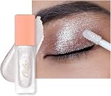 Oulac Liquid Glitter Eyeshadow Metallic Icy White 6.8g Frosted Ice