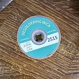 Kjzeex Solder Wick No-Clean Flux Desoldering Braid 0.10'' x 5' Copper view 5