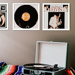 Fxojyvo Vinyl Record Frame for the Wall Display