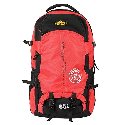 Daikon 65 Ltr Black-Red Rucksack