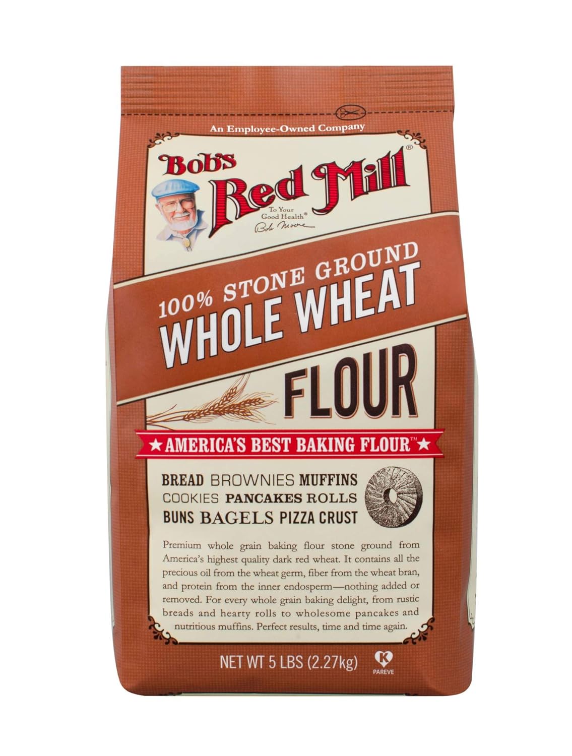 Bob's Whole Wheat Flour ( 4x5lb) Amazon.ca Industrial & Scientific