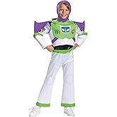 Disney Pixar Buzz Lightyear Toy Story 4 Deluxe Boys' Costume, XX Small (2T)