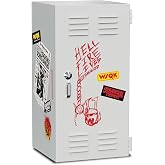 Ukonic Stranger Things Hellfire Club Locker 8xCan Mini Fridge 4.5L Thermoelectric Cooler Refrigerator