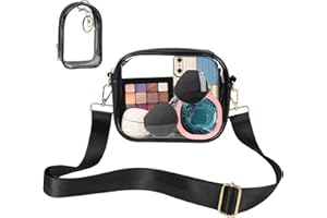 JOINDO Clear Bag Stadium Approved, Clear Crossbody Purse Bag with Adjustable Strap for Concerts Sport Events Festivals