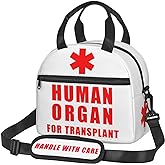 bassyil Insulated Lunch Bag Reusable Lunch Box With Adjustable Shoulder Strap Cooler Tote Bag For Men Women (red)