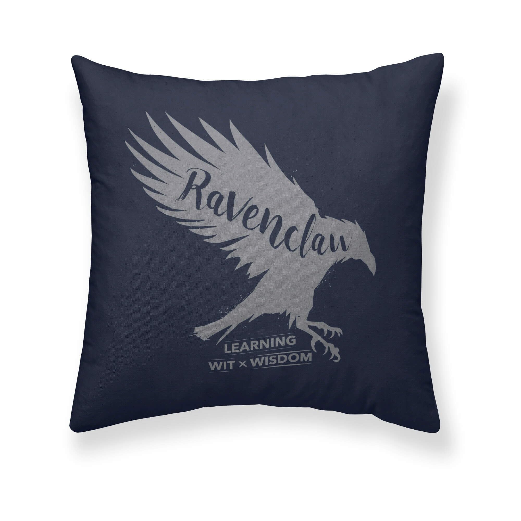 BELUM | Harry Potter Cushion Cover, 100% Cotton Cushion Cover 50 x 50 cm Ravenclaw Values A