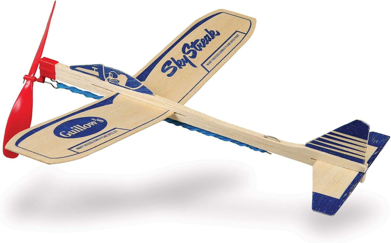sleek streak balsa airplane