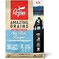 ORIJEN Amazing Grains Six Fish Recipe Dry Dog Food, High Protein Dog Food, Fresh or Raw Ingredients, 4lb