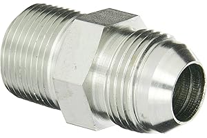 Eaton Weatherhead C5205X12 Carbon Steel SAE 37-Degree (JIC) Flare-Twin Fitting, Adapter, 3/4" NPT Male x 3/4" JIC Male