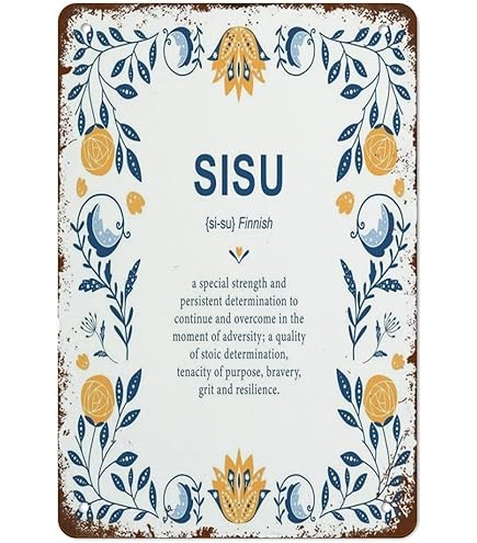 Amazon.com: Sisu Definition Print, Finnish Definition, Nordic