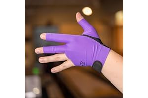 McDermott Billiard Pool Cue Glove - for Left Hand (Right-Handed Player)