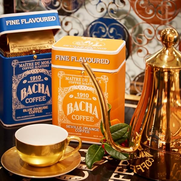 BACHA COFFEE | MOMBASA SONG FINE BLENDED, GROUND BEANS, MEDIUM ROAST, 100% ARABICA SPECIALTY COFFEE, 250G SIGNATURE NOMAD COLLECTION, GIFT BOX