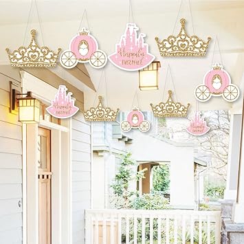 Amazon Com Hanging Little Princess Crown Outdoor Hanging Decor Amazon Com Hanging Little Princess Crown Outdoor Hanging Decor