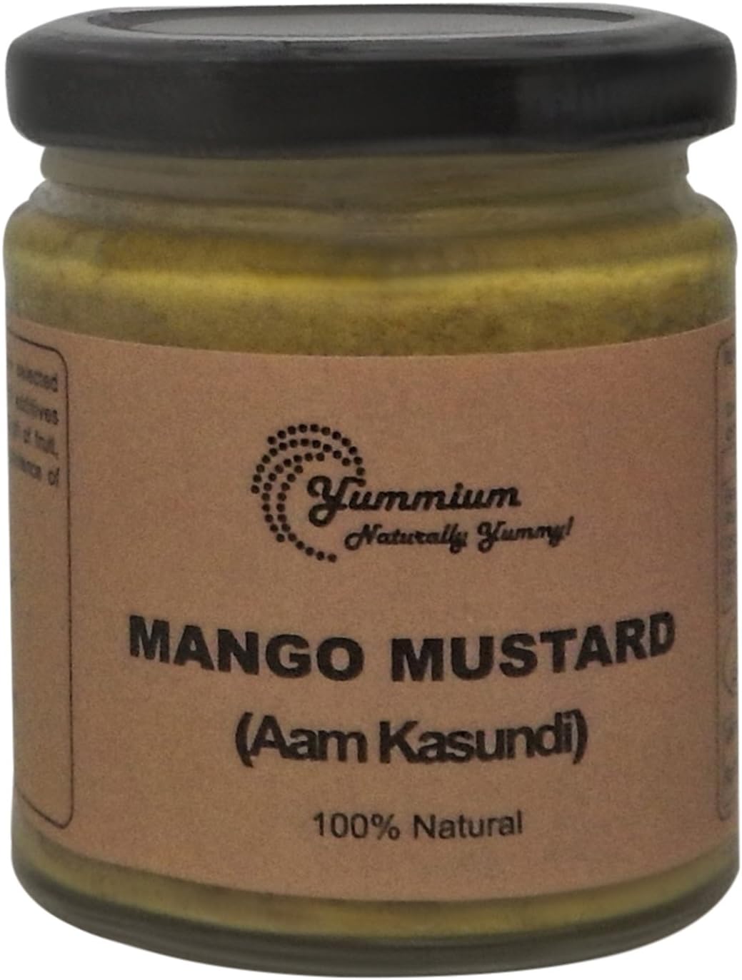 Yummium Mango Mustard Dip, Aam Kasundi, Homemade Traditional Bengali Mustard Sauce, Bengali Recipe, 100% Natural, Free from Artificial Preservatives Color and Flavors - 190 Grams