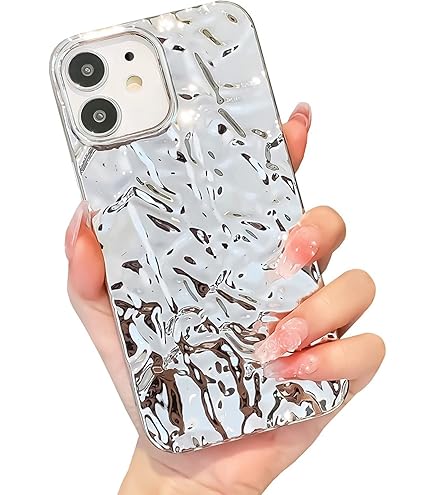 Amazon.com: DIMEIYA Compatible with iPhone 12/12 Pro Case, Tin