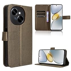 Elubugod Compatible with Tecno Spark Go 1 Leather