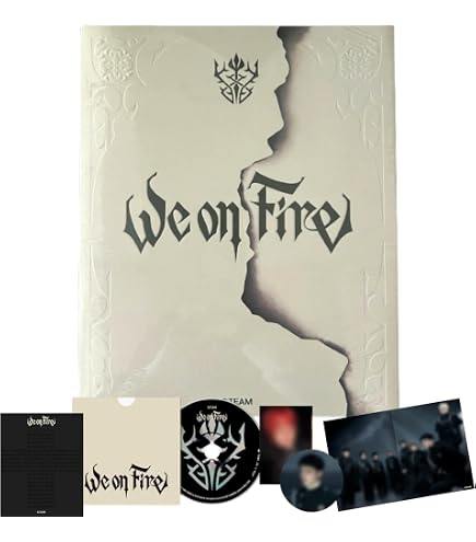 Amazon.com: &TEAM We on Fire 3rd EP Album [NICHOLAS Solo Ver.] CD
