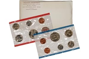 1971 PD&S US Mint Uncirculated Coin Mint Set Sealed Unicirculated