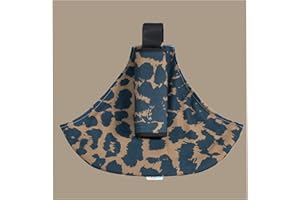 HILABAB Baby Sling Shoulder Carrier,Ultimate Comfort Side Baby Carrier for Newborn to Toddler/Infants (7lbs-44lbs) (Leopard)
