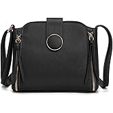 LA TERRE Lightweight Medium Crossbody Bag, Crossbody Purse Shoulder Bag for Women with Adjustable Strap