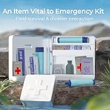 Waterdrop Water Filter Straw 0.1 Micron with Gravity Bag Blue Camping view 9