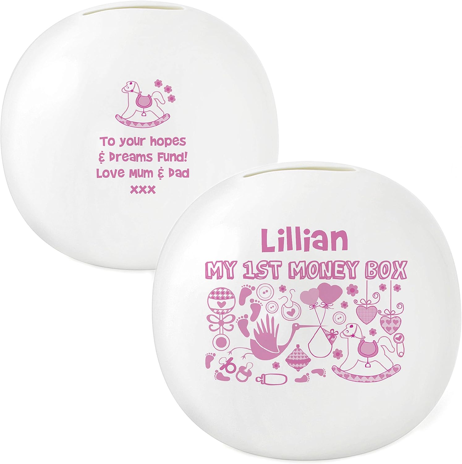 My 1st Money Box Girl. This is a great product that can be personalised