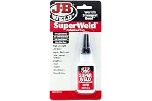 J-B Weld 33120H SuperWeld Glue - Clear Super Glue - 20g