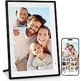 Digital Picture Frame 10.1 inch Digital Photo Frame with 32GB Storage, 1280 * 800 IPS FHD Touchscreen, WiFi Smart Frame Share Photos and Videos Instantly from Anywhere via AiMOR App