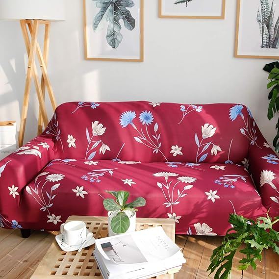 ENZER Funda de Sofa Elastica Ajustables Cubre Sofas Universal Fundas